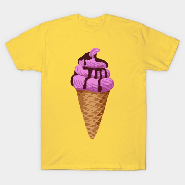 creamy icecream T-Shirt by damieloww